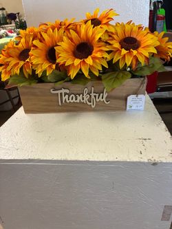 Sunflower centerpiece