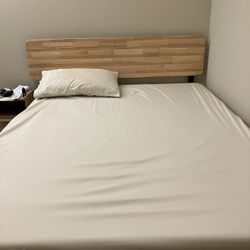 Tufts & Needle Mattress + Zinus Bed Frame + Base