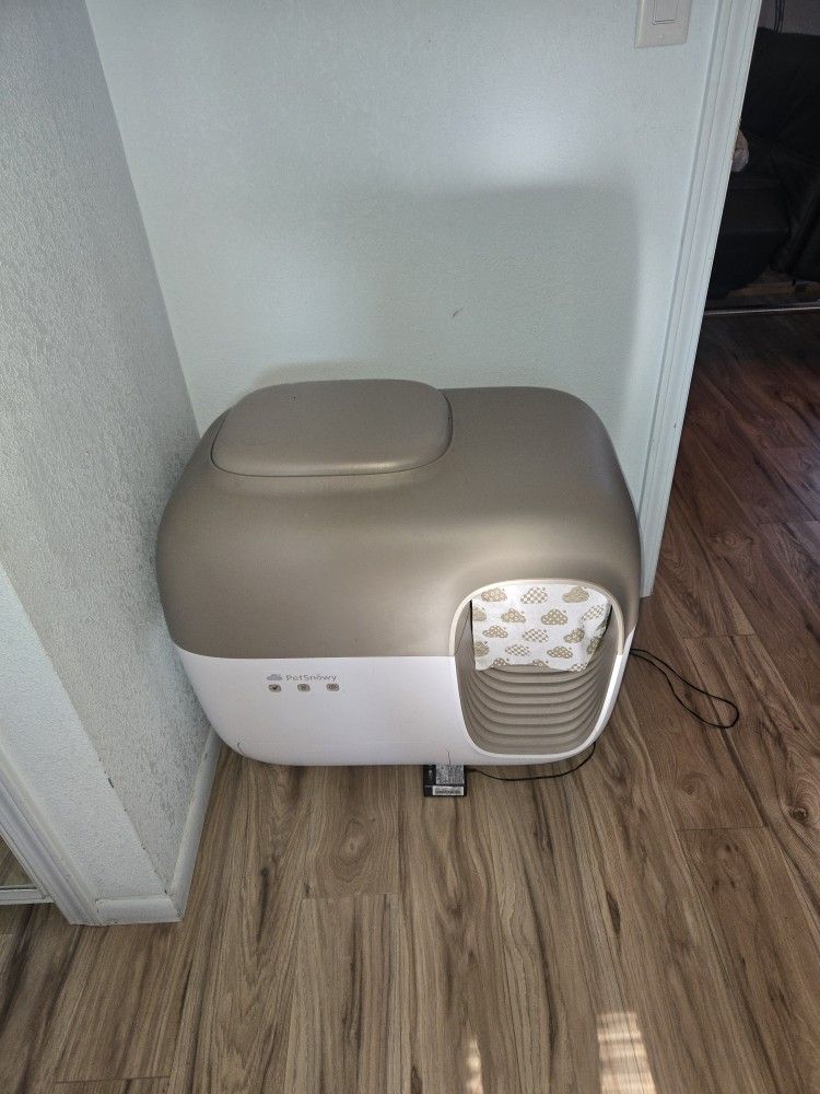 Pet Snowy Automatic Cat Litterbox