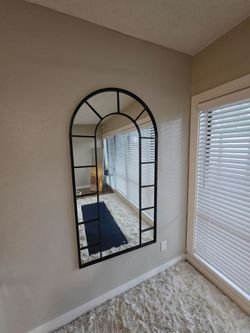 Iron frame mirror - $200 OBO