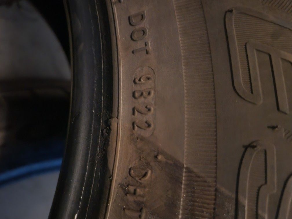 1 Used Tire For Sale. Good Tread. Bridgestone 255/65/r17