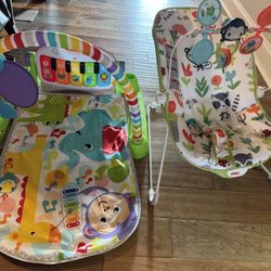 Infant Carseat, Chair, Play Mat, Water mat