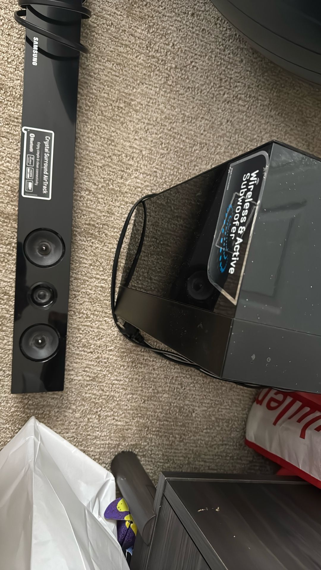 Samsung Sound Bar With Wireless Subwoofer