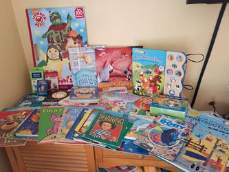 35 Preschool Ages 2 to 7 Books Learning Cards Sounds Numbers