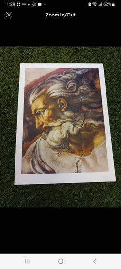 Michelangelo Creatore II print roma vaticano cappella