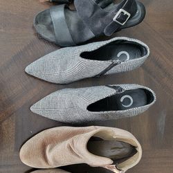 👠 3 Women’s High Heels (Size 6.5) – 3 for the Price of 1!