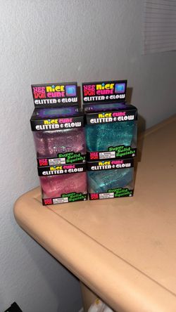 Needoh Nice Cube Glitter & Glow