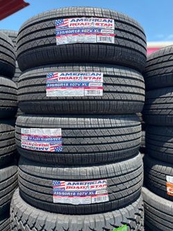 235/60/18 America vendo set de llantas Nueba con 50,000 millas de garantía
