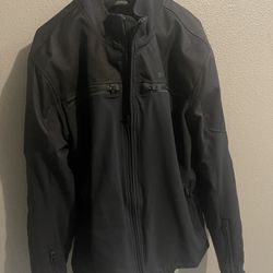 Motorcycle Jacket Night Breed Black Size L/G.