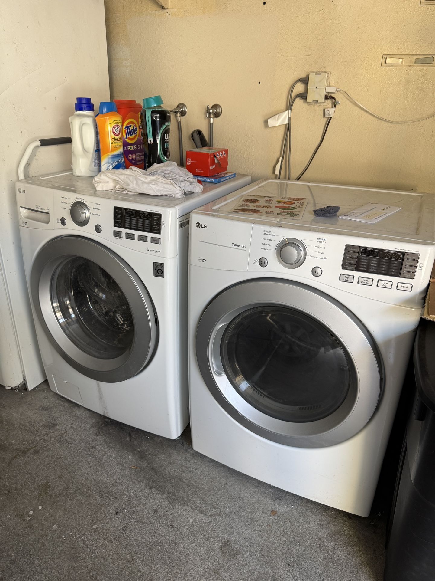 Washer & Dryer LG