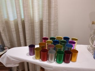 Vintage Aluminum Tumblers
