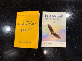 2 Eckankar Books by Harold Klemp: Is Life a Random Walk? and Key to Soul Travel