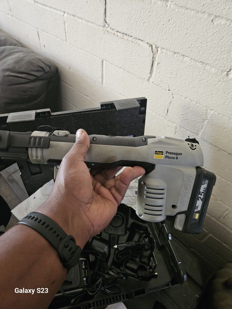 Viega Picco 6 Pressgun With Pureflow Jaws