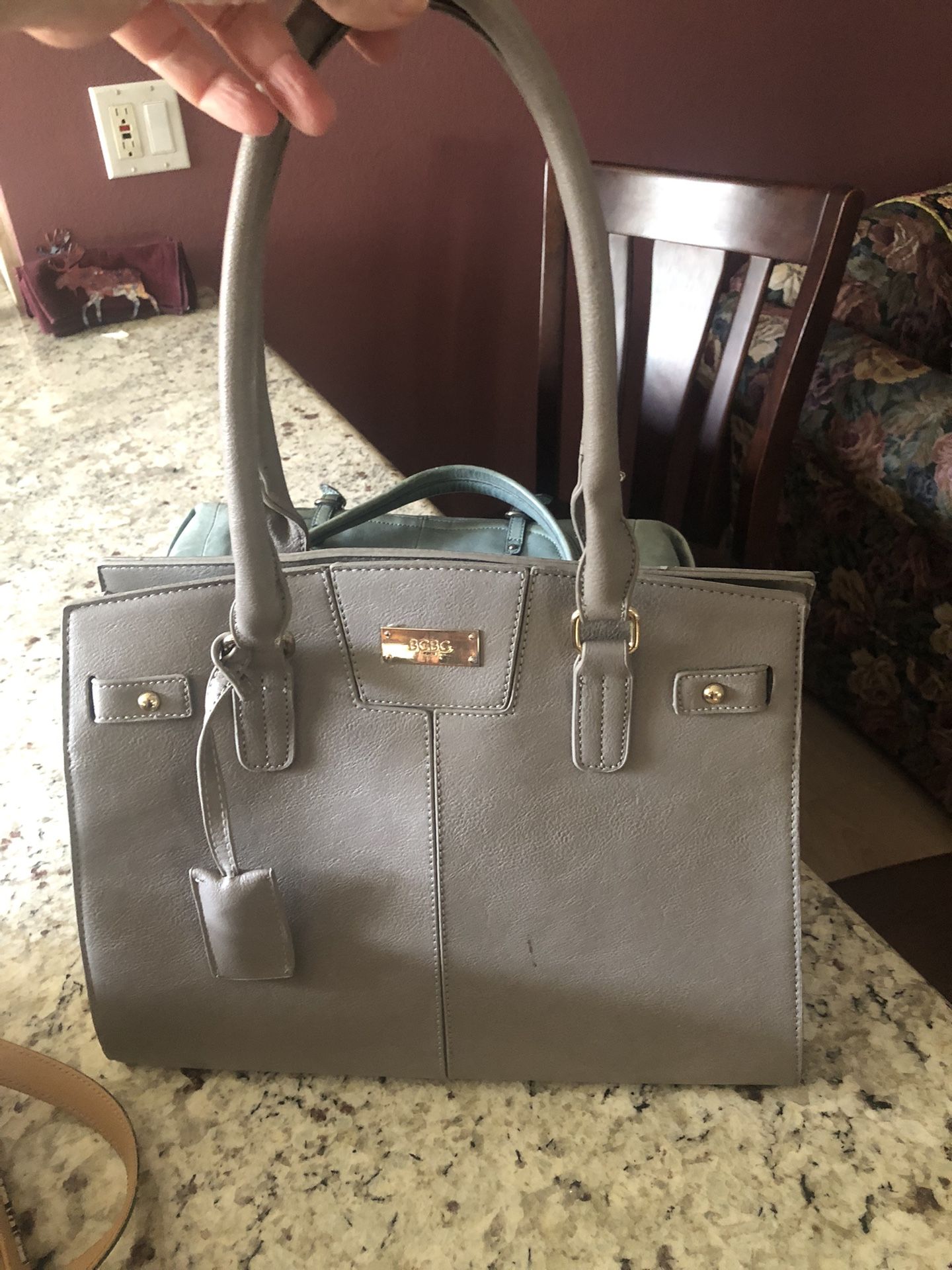 Large Grey Bag