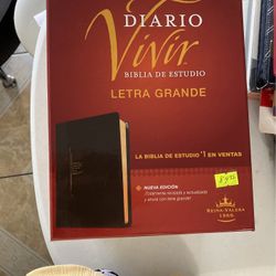 Biblia De Estudio Diario Vivir