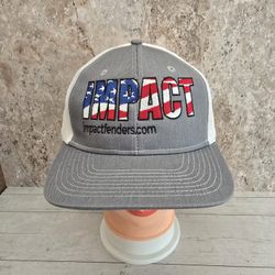 Port Authority Impact Fenders Trucker Mesh Back USA Snapback Hat