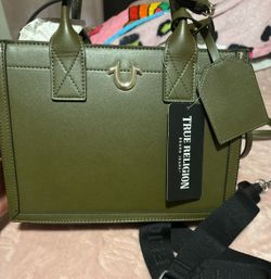 True Religion Brand Jeans Olive Green Handbag