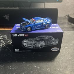 Kaido works Mini Gt Gtr34