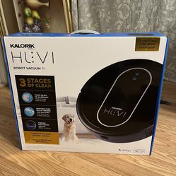 $475 OFF 🔥🔥🔥.  NEW SEALED KALORIK HUVI ROBOTIC VACUUM.  BUILT IN AROMA DIFFUSER.  GREAT GIFT. 🔥🎄🎄.  RETAIL $666.99!! 1 YEAR WARRANTY ONLY $199🔥