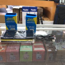 Digital Camera Rechargeable Batteries (NP-F750) With Charger