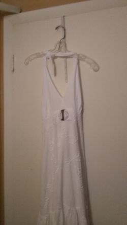 Beautiful white cotton dress