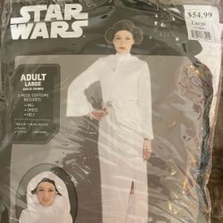 Star Wars Costume Princess Leia $35 Large
