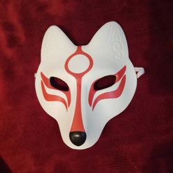 Fox Mask Japanese Kabuki Kitsune Masks