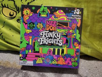 Nee Doh Funky Frights Squish-O-Ween Countdown Set