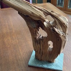 Lg .Piece of Mounted Driftwood 