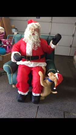Blow up Santa clause