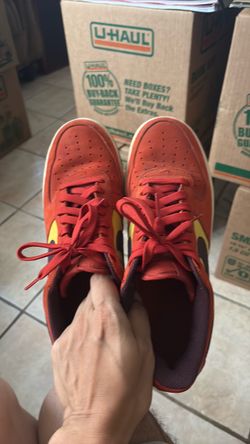 Nike Air Force 1 retro EYBL (Dragon Red) size 9
