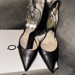 Michael Kors  Black Ankle Strap Pumps