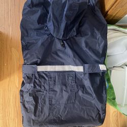 Navy Blue Dog Rain Coat