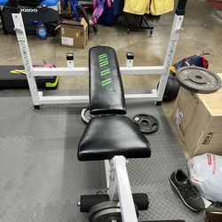 Helix weight bench