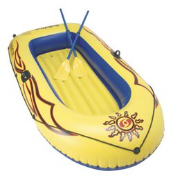 Three person inflatable boat -yellow