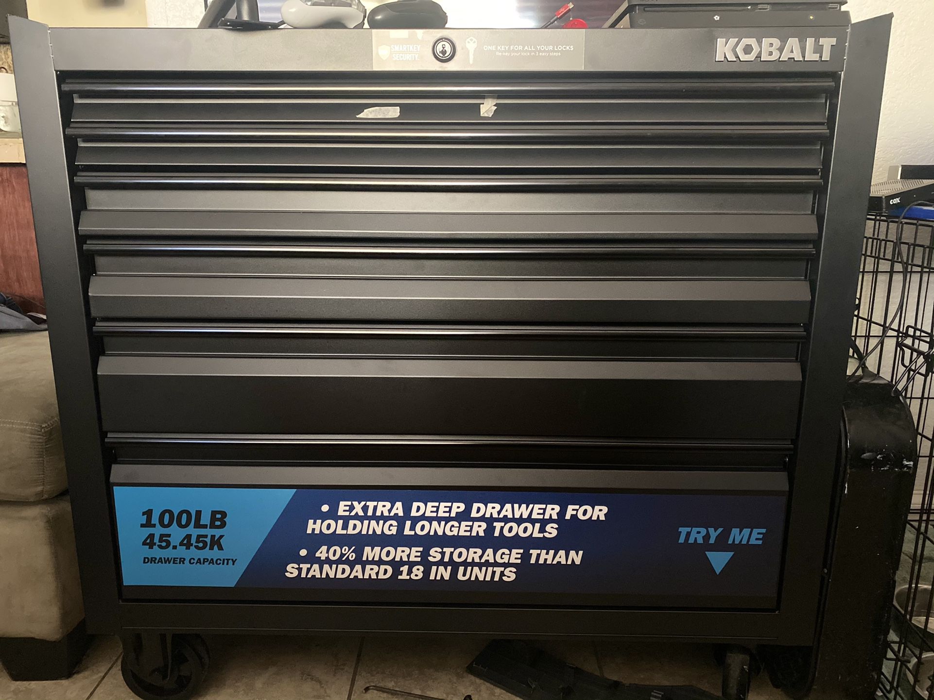 Kobalt 43.6 Tool Box 6 Drawer