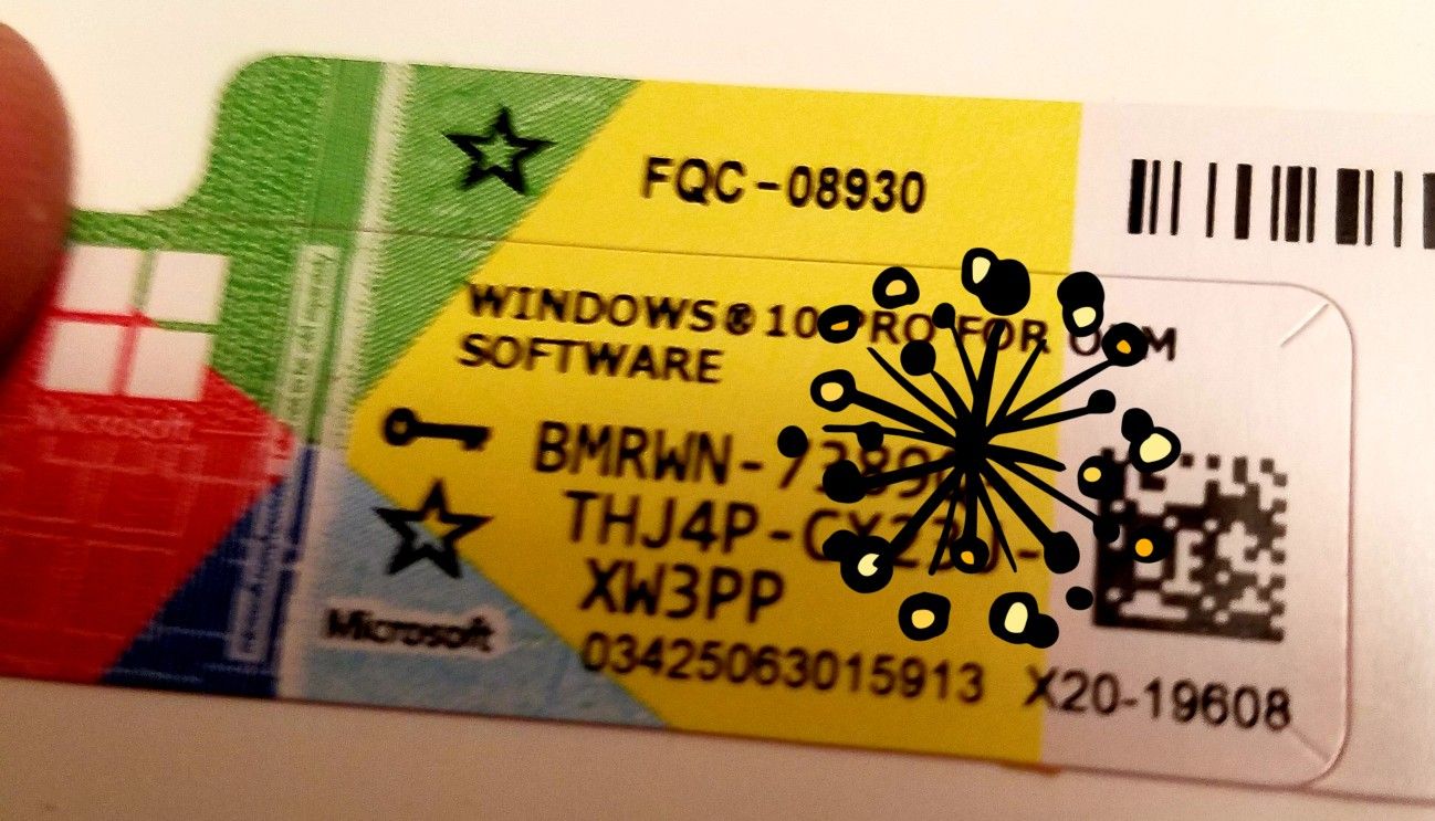 Microsoft Windows 10 Professional Key Code