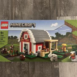 Lego 21187 Minecraft The Red Barn - New and Factory Sealed