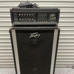 Peavey Mark III Bass Head + Cabinet (selling separate or together)