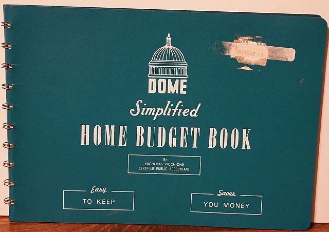 New Dome Simplified Home Budget Book