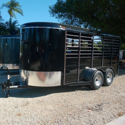 Calico 6 × 16 Livestock Trailer 7k