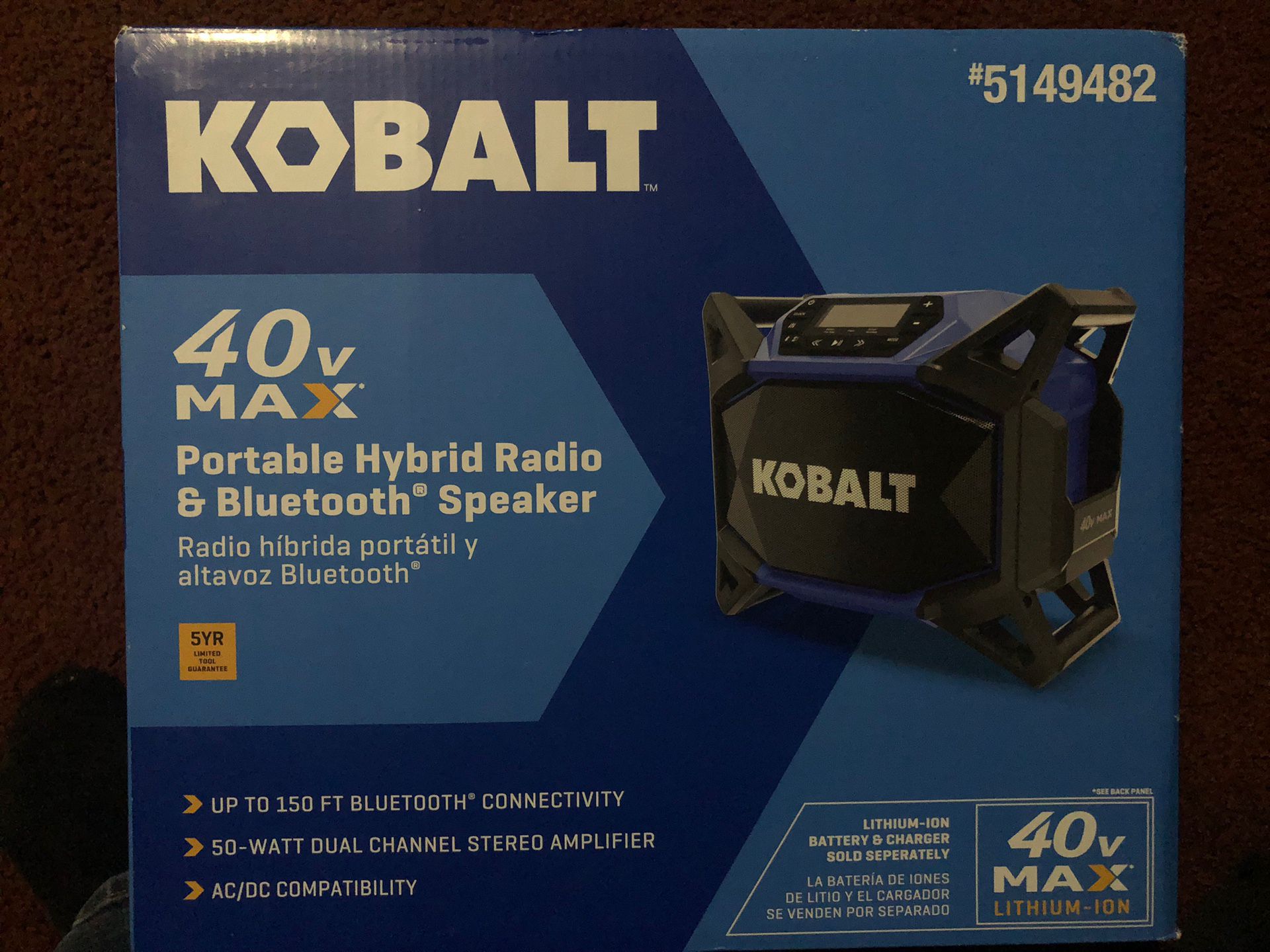 Kobalt Speaker for Sale in Odessa, TX OfferUp