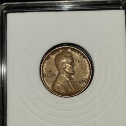 1936_"No Face Lincoln" _One Cent [1c]"Error]"Wheat Penny