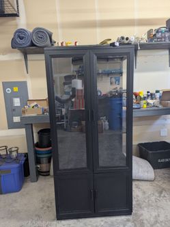 Espresso Cabinet