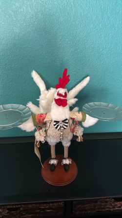 Unique Mark Roberts Large 22” Serving Rooster New Valentine’s Day 6 Out Of 150 Limited Edition Platters 