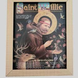 8x10 Framed Original Playboy Music ’81, April 1981
Print
