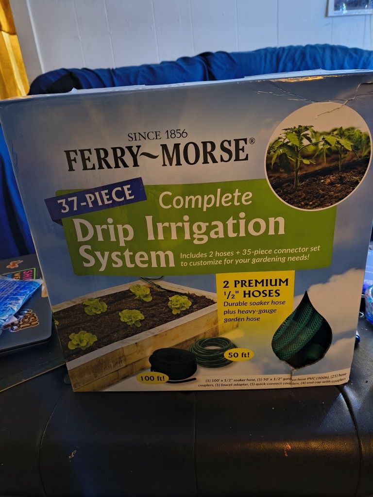 100 Ft Drip Irrigation System Garden Hose