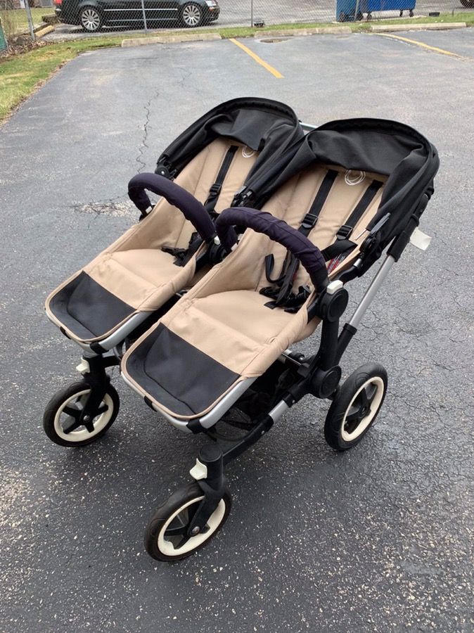 Luxury bugaboo double stroller Donkey