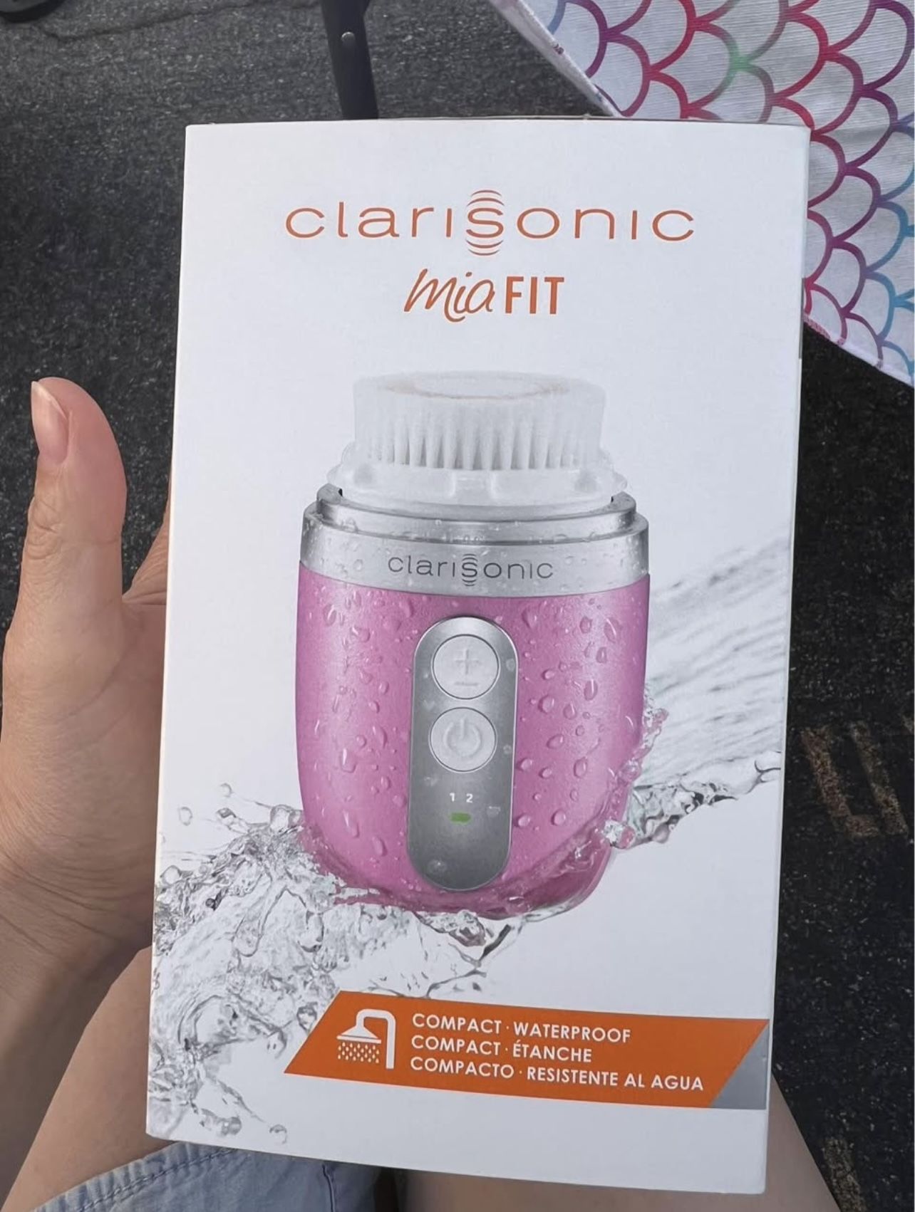 Clearance Sale Clarisonic Mia FIT Sonic Facial Cleansing Brush System, Pink