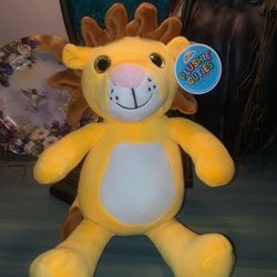 Grafix Plushie Cuties Lion 11"inch plush toy Big Glittery Eyes stuffed animal NWT 2020 year $10 Firm